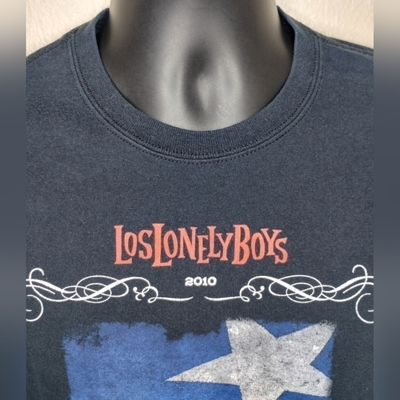 Los Lonely Boys Adult Small Band T-shirt Takin Texas Tour Concert Tee Black 2010 - Picture 2 of 7